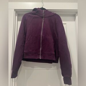 Full zip lululemon scuba